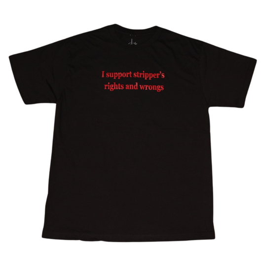 Stripper's Rights & Wrongs Unisex Statement Tee