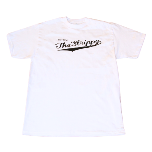 Meet Me At The Strippy Unisex Statement Tee